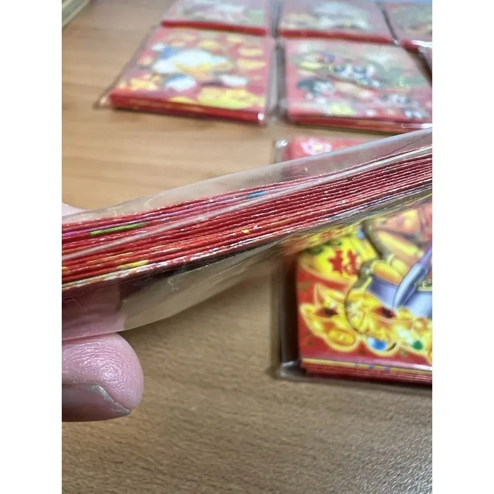 Bundle Of 9 Packs Of Chinese Disney Plus Anime Mini Envelopes Christmas 4x3”